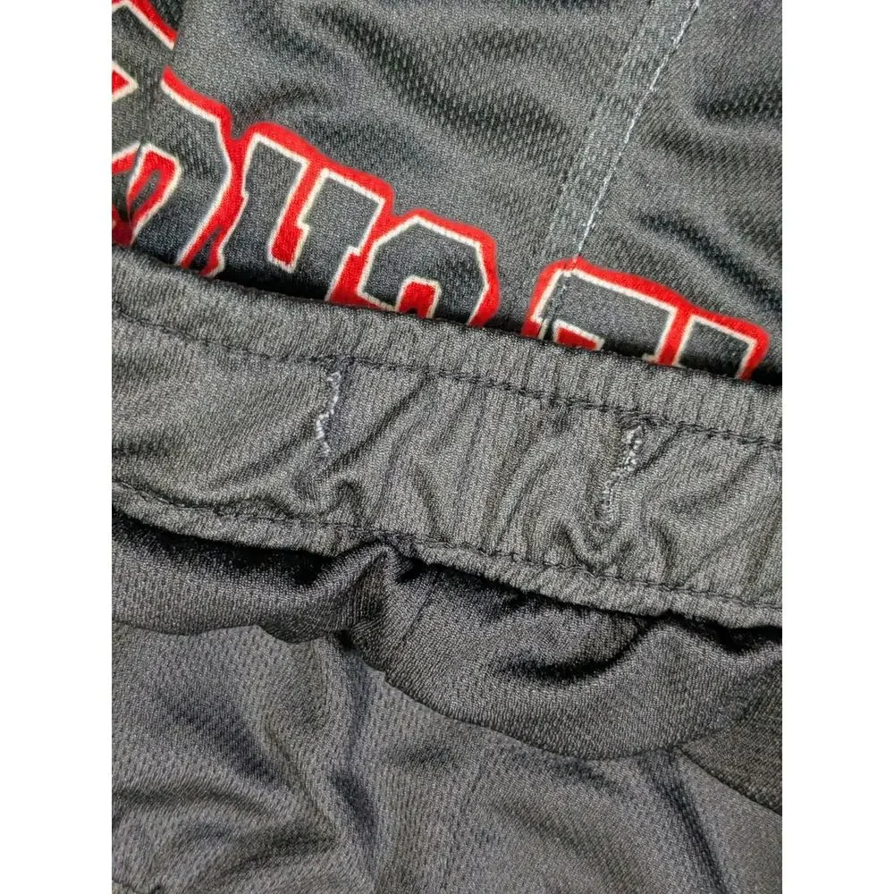 Rare Santa Cruz Basketball Shorts Men's Medium Skate Surf Y2k Flames Stripes 73